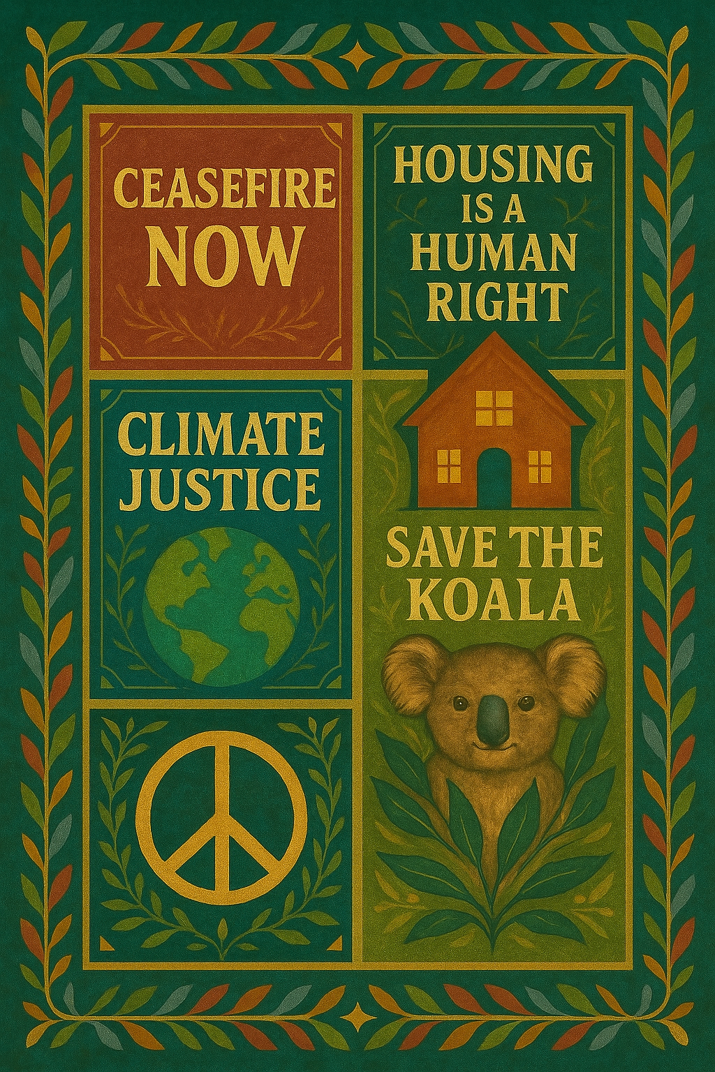 Granarchist Causes Blanket – Large 230x150cm