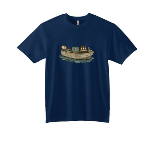 ⚓ Tinny Club Tee – Classic Aussie Boat Life Shirt