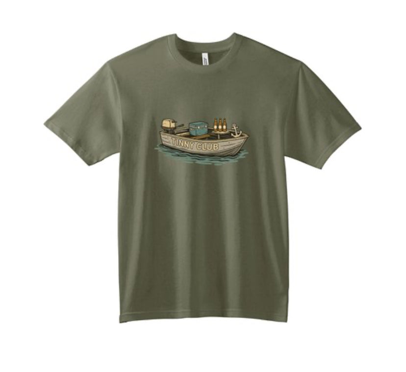 ⚓ Tinny Club Tee – Classic Aussie Boat Life Shirt