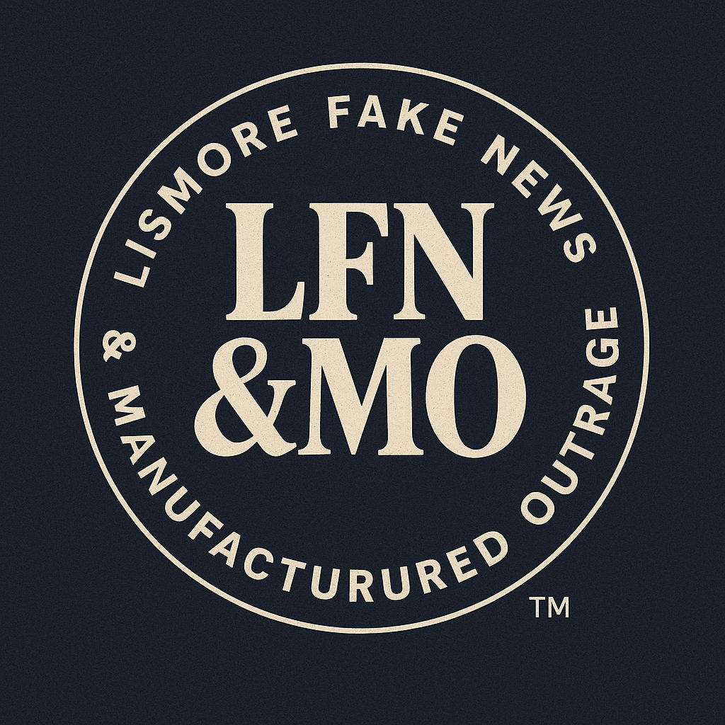 š¤ LFN & MO Mug Lismore Fake News & Manufactured Outrage⢠ā Est. every comment thread ever.
