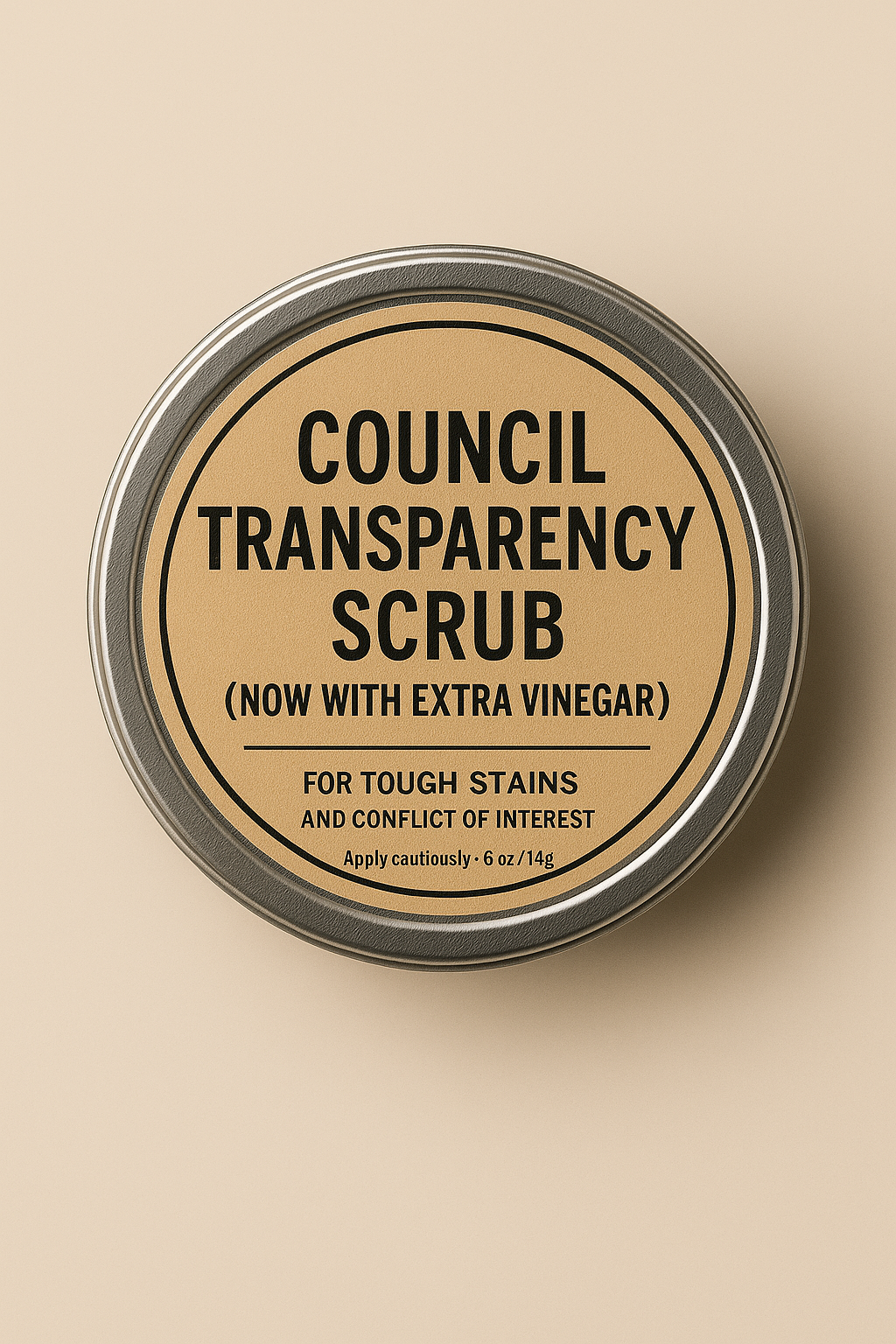 Council Transparency Scrub – For Tough Stains and Conflicts of Interest