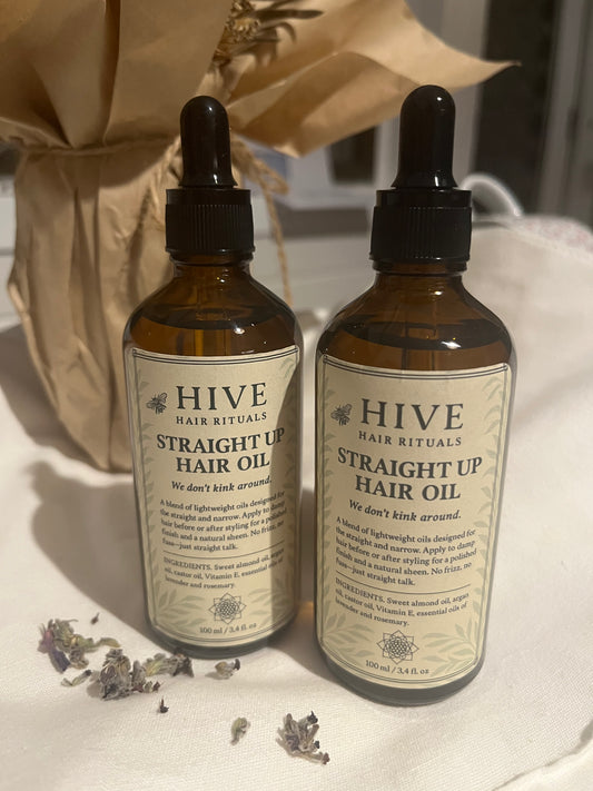 Straight Up Hair Oil – Frizz Slayer with 40% Argan