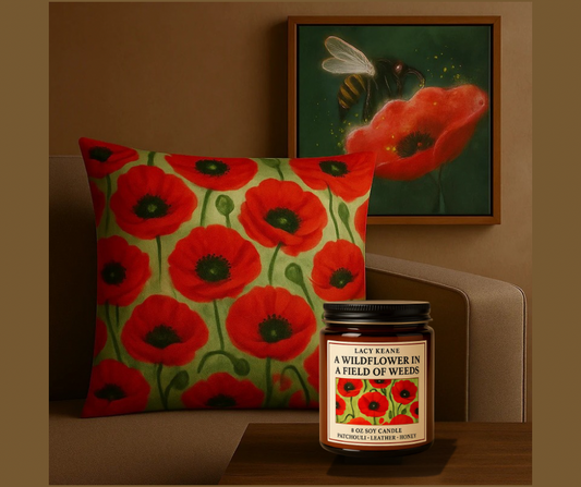 ✨ “Soft as petals, sharp as truth.”