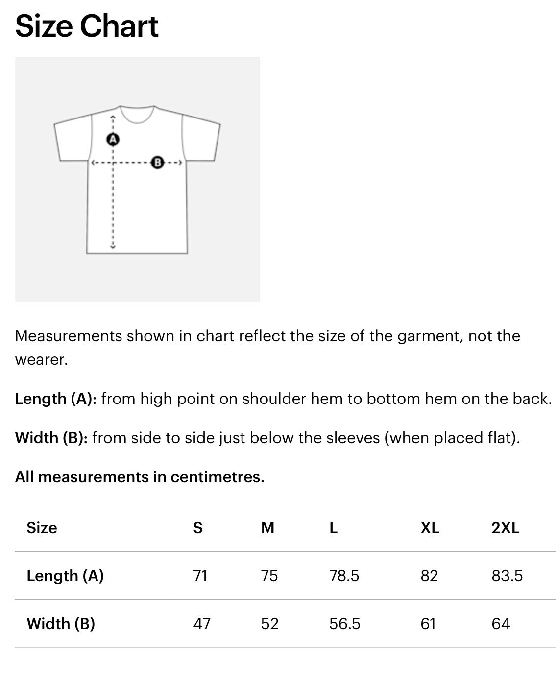 Guillotine – Beige on Black(women’s fit)Organic cotton.