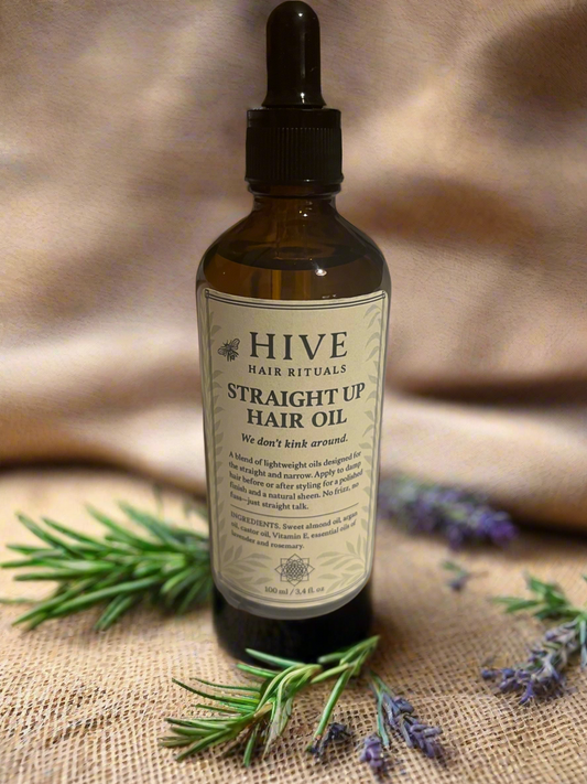 Straight Up Hair Oil – Frizz Slayer with 40% Argan