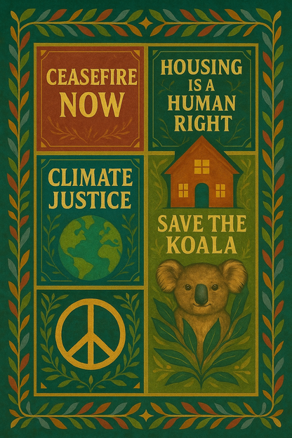 Granarchist Causes Blanket – Large 230x150cm