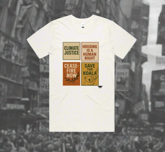 👕 Organic Protest Tee. Wearing Your Values (Literally)