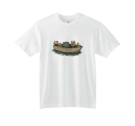 ⚓ Tinny Club Tee – Classic Aussie Boat Life Shirt