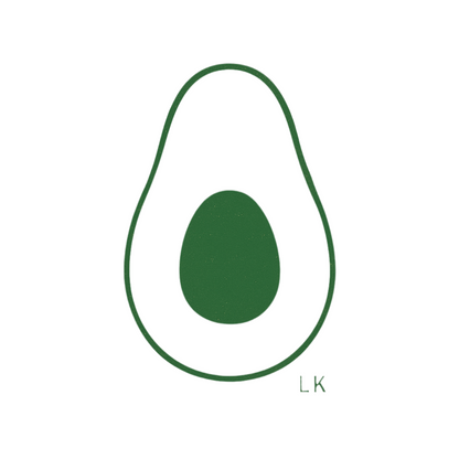 🥑 Avocado Tee – Minimal Ripe Vibes Edition. Organic Cotton