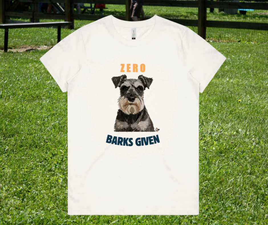🐾 Zero Barks Given – Custom Pet Tee
