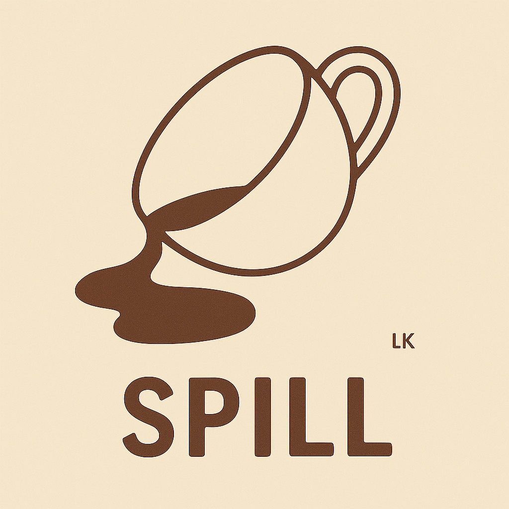 ☕ “Spill” – The Overshare Tee(organic cotton tees)