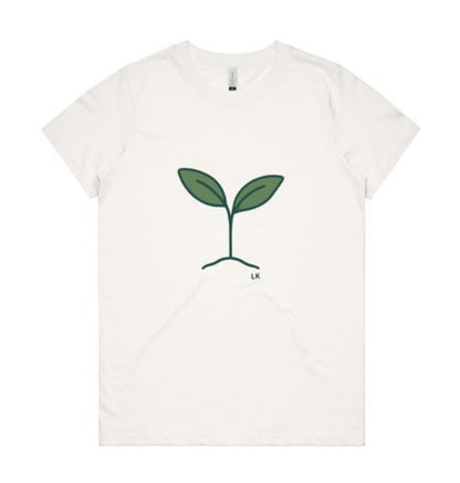 🌱 Seedling – Early Stages Tee. Organic Cotton