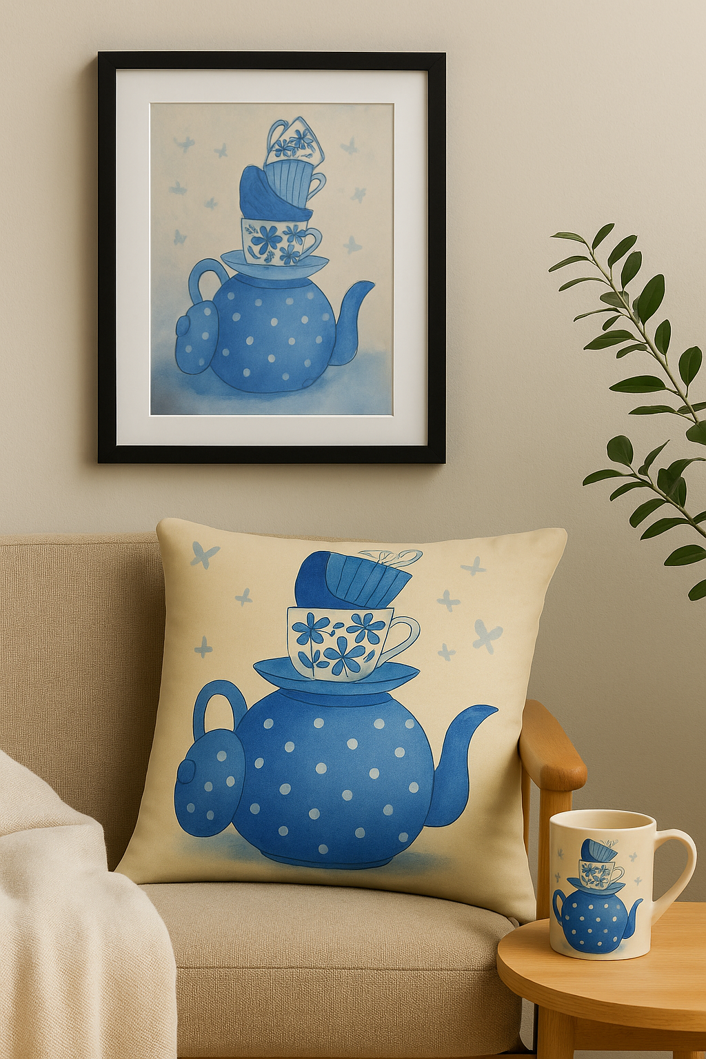 Stacked & Steeped — Radical Cushion