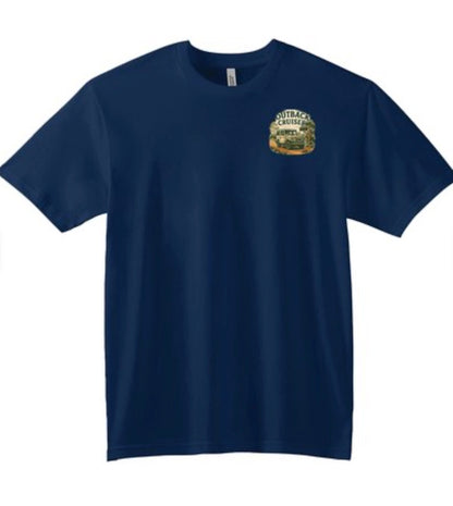 Outback Landcruiser men’s Tshirt. Available in multiple colors.