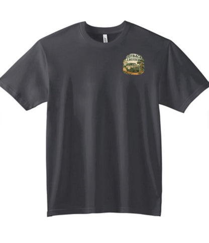 Outback Landcruiser men’s Tshirt. Available in multiple colors.