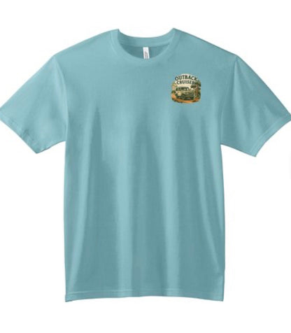 Outback Landcruiser men’s Tshirt. Available in multiple colors.